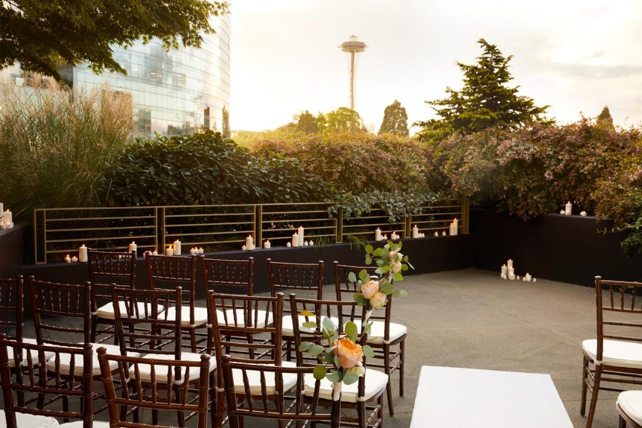 1 Hotel Сиэтл Экстерьер фото The outdoor wedding venue at the Four Seasons Hotel Seattle